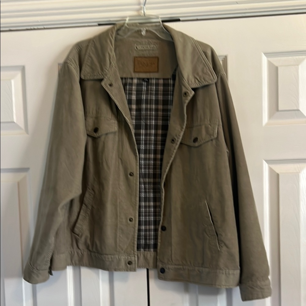 Sonoma Men's Khaki Military Jacket